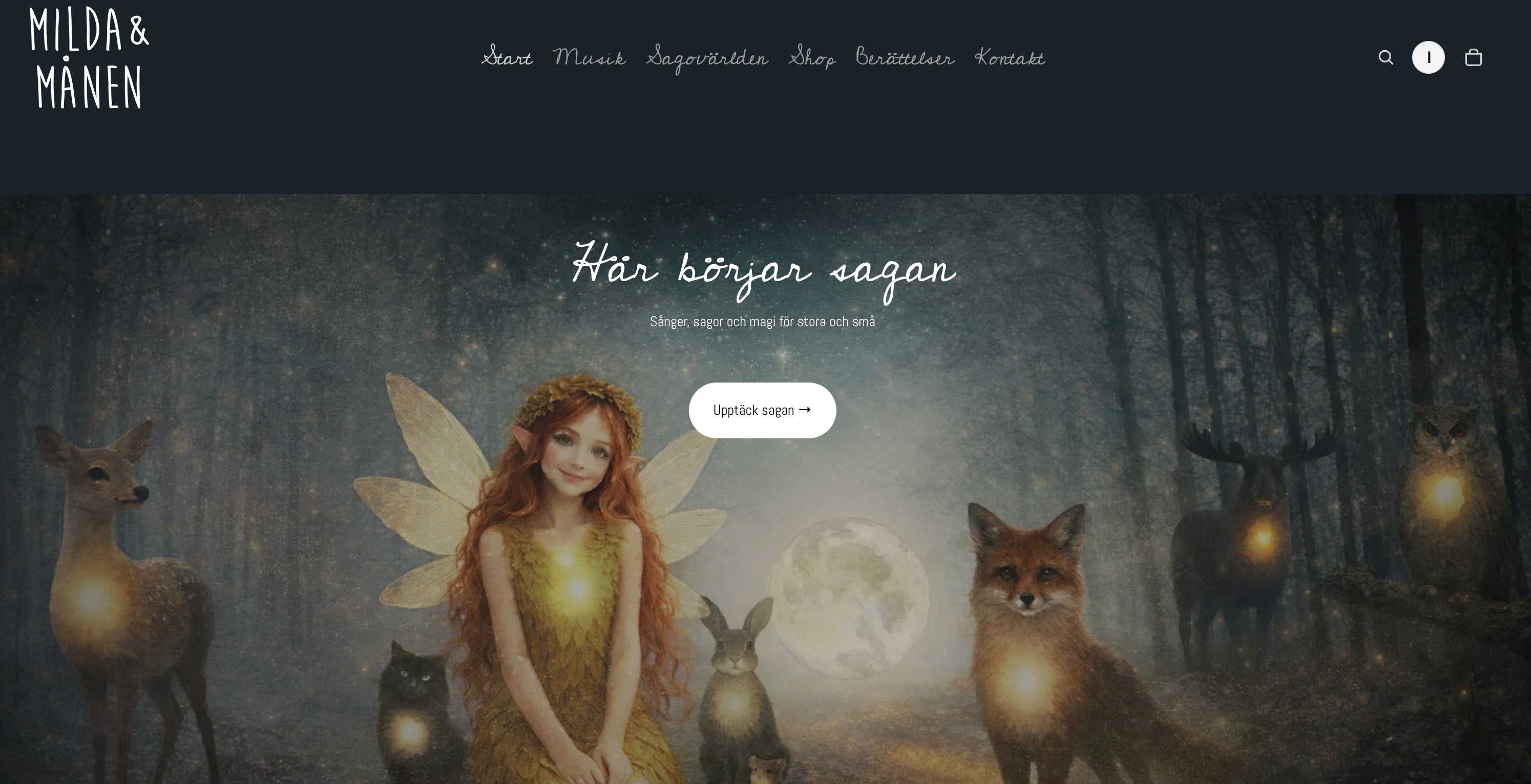 Välkommen in i Glimmarskogen