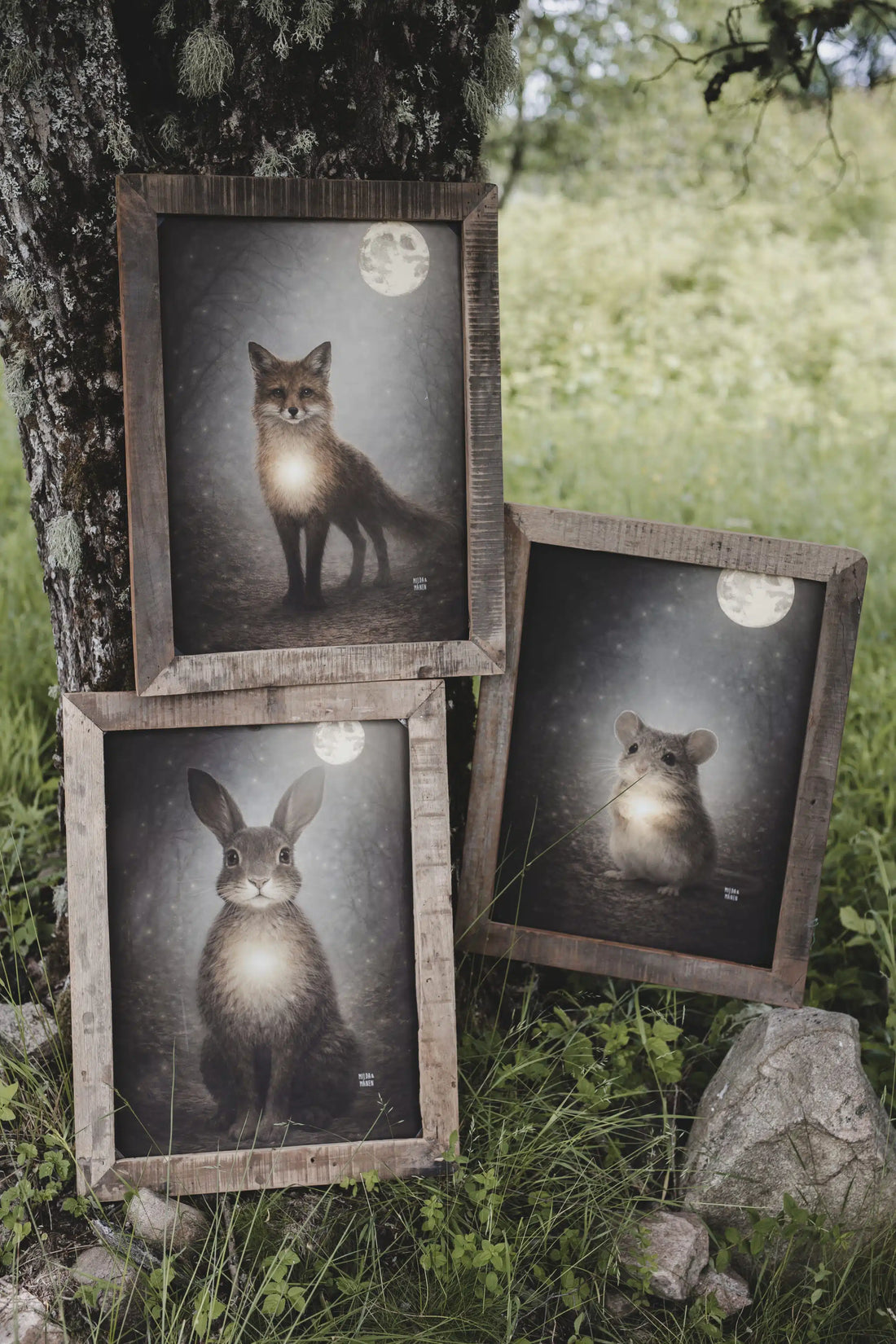 Vi är så glada att få berätta att Hjärterum på Bruket i Wiared är ny återförsäljare av våra posters från Milda & Månen.